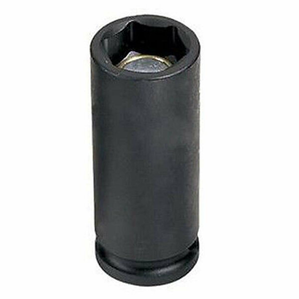 Pinpoint Grey Pneumatic  0.38 in. Drive x 0.5 in. Deep Magnetic Socket PI3480154